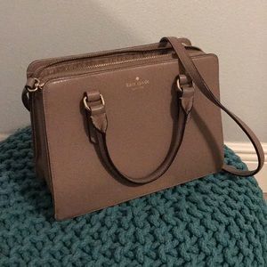 Light purple Kate spade shoulder/ hand bag